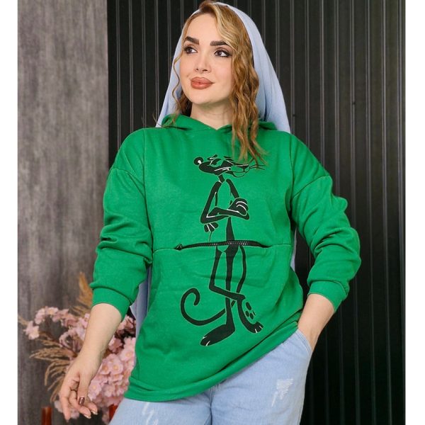 هودی دورس پلنگ صورتی - مانتو پاتریس رشت