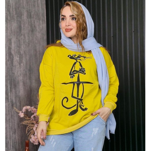 هودی دورس پلنگ صورتی - مانتو پاتریس رشت