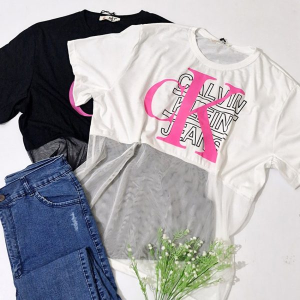 تیشرت تور چاپی - مانتو پاتریس رشت