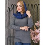 بلوز فانریپ 3 دکمه - مانتو پاتریس رشت