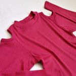 بلوز کراپ سرشونه باز - مانتو پاتریس رشت