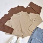 بلوز کراپ سرشونه باز - مانتو پاتریس رشت