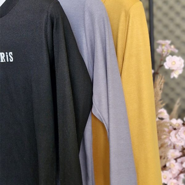 بلوز آستین بلند فانریپ پاریس -