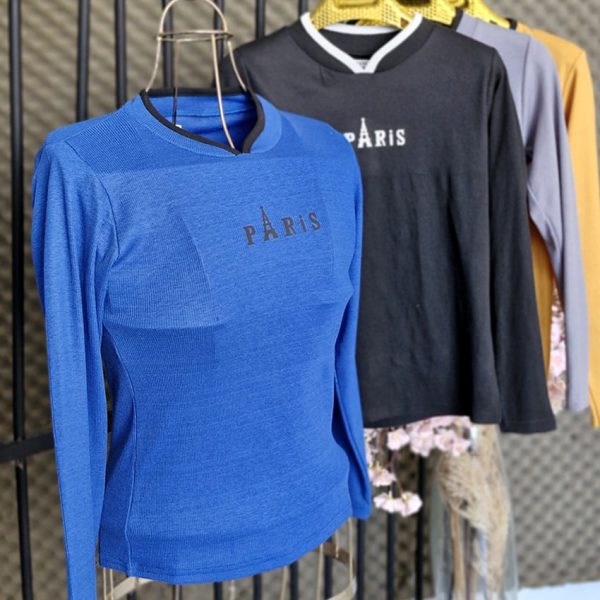 بلوز آستین بلند فانریپ پاریس - مانتو پاتریس رشت