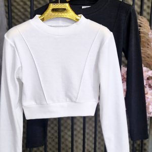 بلوز کراپ خط اریپ - مانتو پاتریس رشت