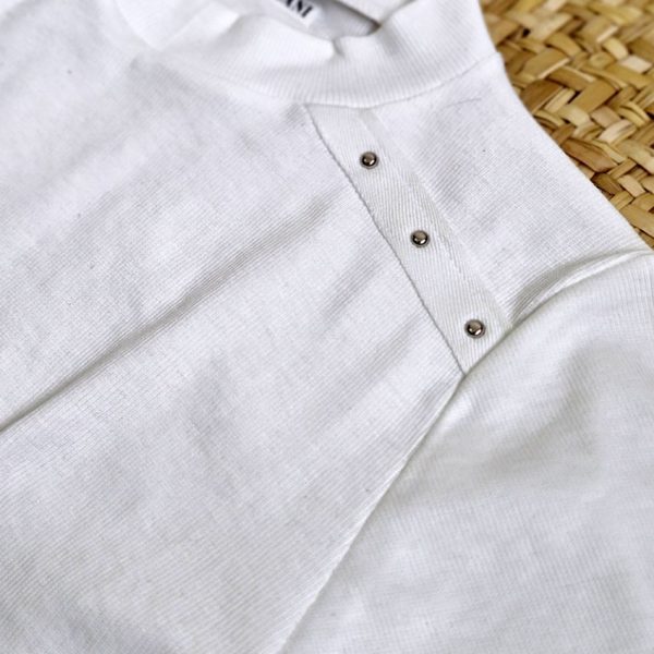 بلوز کراپ سرشونه نگین 34300661 - Image 3