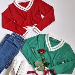 بلوز کراپ نوار سفید - مانتو پاتریس رشت