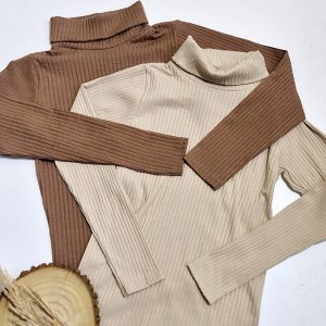 بلوز یقه اسکی رنگی - مانتو پاتریس رشت