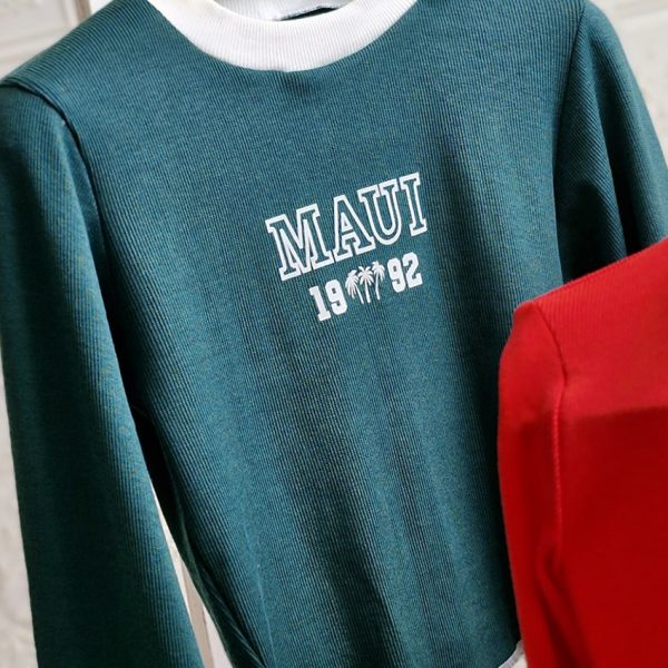 بلوز کراپ یقه سفید - مانتو پاتریس رشت