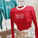 بلوز کراپ یقه سفید - مانتو پاتریس رشت