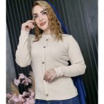 بارانی دو رنگ ژیله دار - مانتو پاتریس رشت