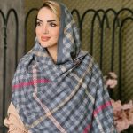 شال مربعی طرحدار - مانتو پاتریس رشت