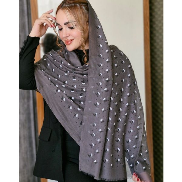 شال نخی گلدار مانتوپاتریس_رشت