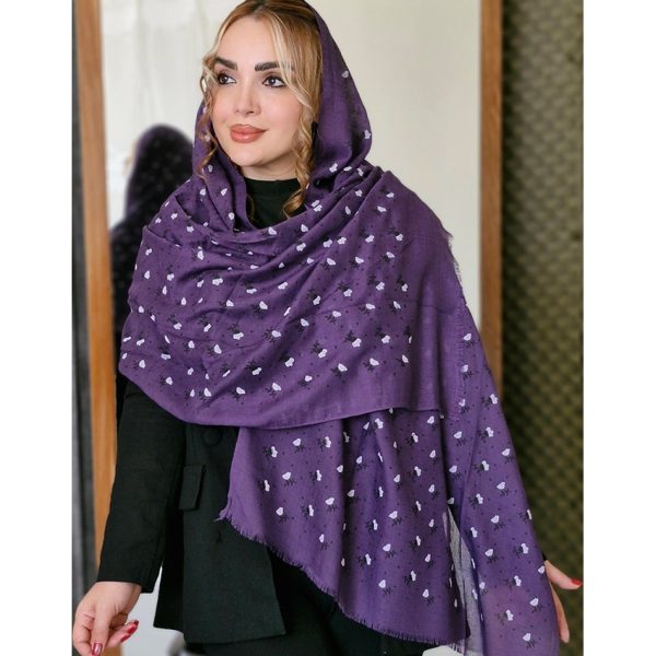 شال نخی گلدار مانتوپاتریس_رشت