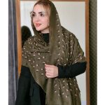 شال نخی گلدار مانتوپاتریس_رشت