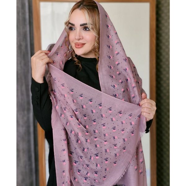 شال نخی گلدار مانتوپاتریس_رشت