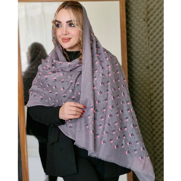 شال نخی گلدار مانتوپاتریس_رشت