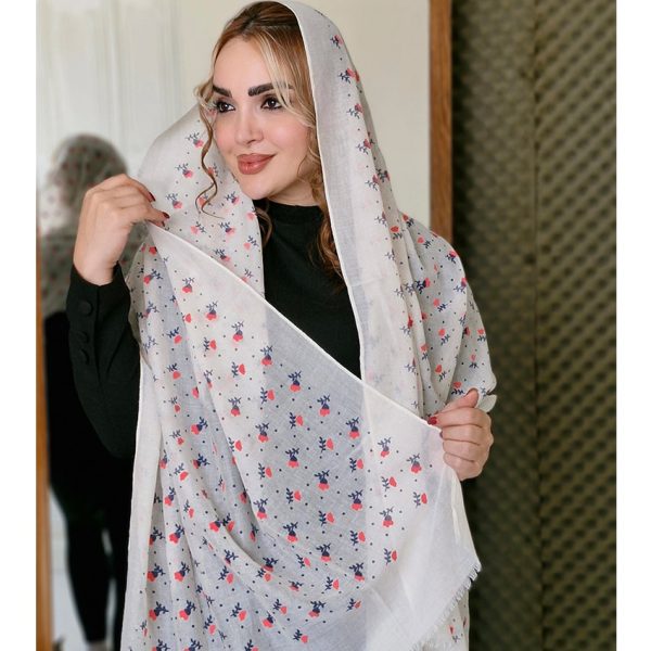 شال نخی گلدار مانتوپاتریس_رشت