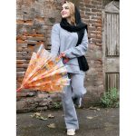 ست بافت دو خط ریز - مانتو پاتریس رشت