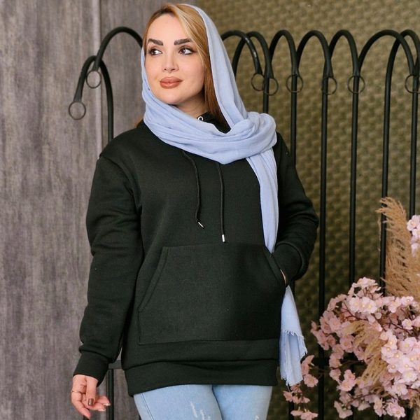 هودی ساده رنگی - مانتو پاتریس رشت