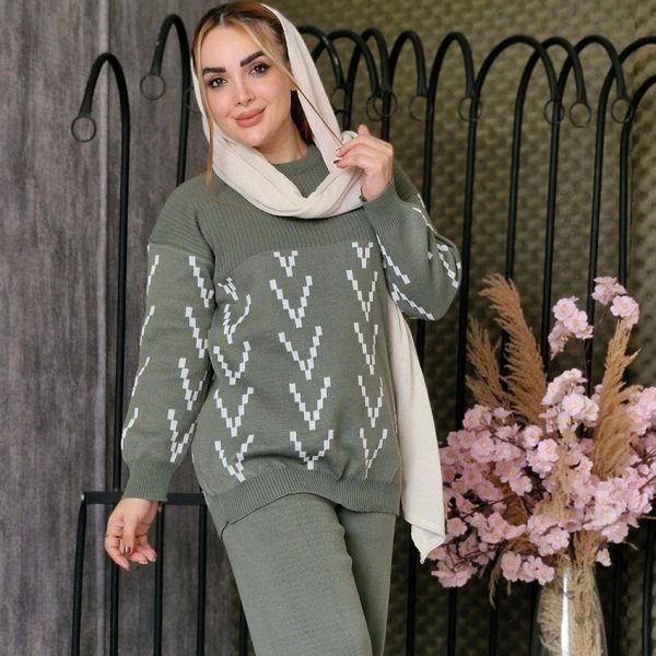 ست بافت فلش - مانتو پاتریس رشت