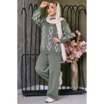 ست بافت فلش - مانتو پاتریس رشت