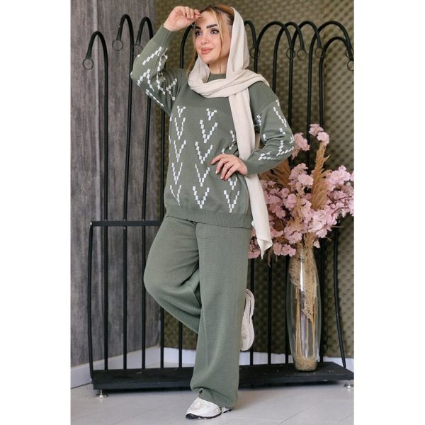 ست بافت فلش - مانتو پاتریس رشت