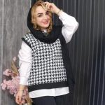 ژیله بافت پیچازی - مانتو پاتریس رشت