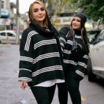 بلوز بافت پینترستی 3 خط - مانتو پاتریس رشت