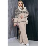 ست بافت خطی - مانتو پاتریس رشت