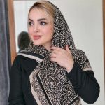 روسری طرح بته جقه - مانتو پاتریس رشت