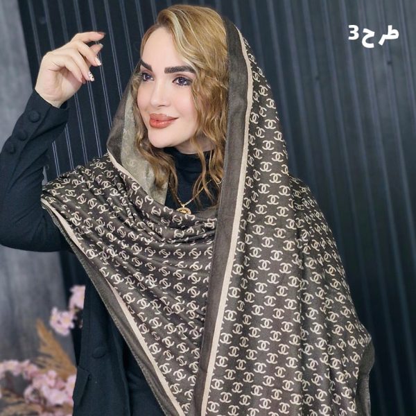 شال مخمل طرحدار - مانتو پاتریس رشت