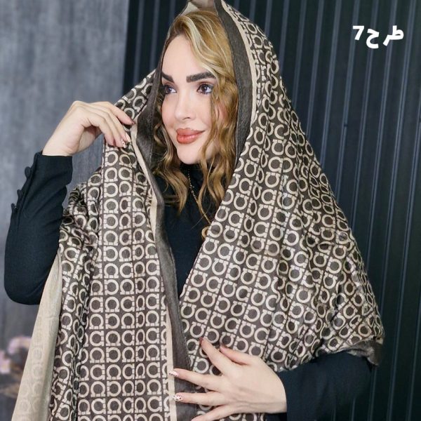 شال مخمل طرحدار - مانتو پاتریس رشت