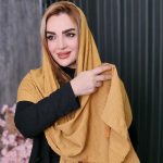 شال موهر رنگی - مانتو پاتریس رشت