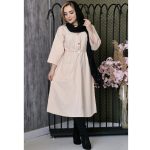کفتان کتان کمرگت - مانتو پاتریس رشت