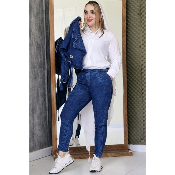 ست 3 تیکه جین - مانتو پاتریس رشت