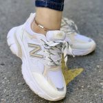 کتونی نیوبالانس سفید کرم - مانتو پاتریس رشت