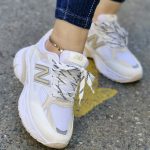 کتونی نیوبالانس سفید کرم - مانتو پاتریس رشت