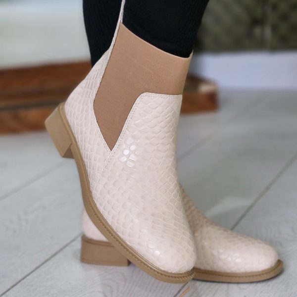 بوت پوست ماری کرم - مانتو پاتریس رشت