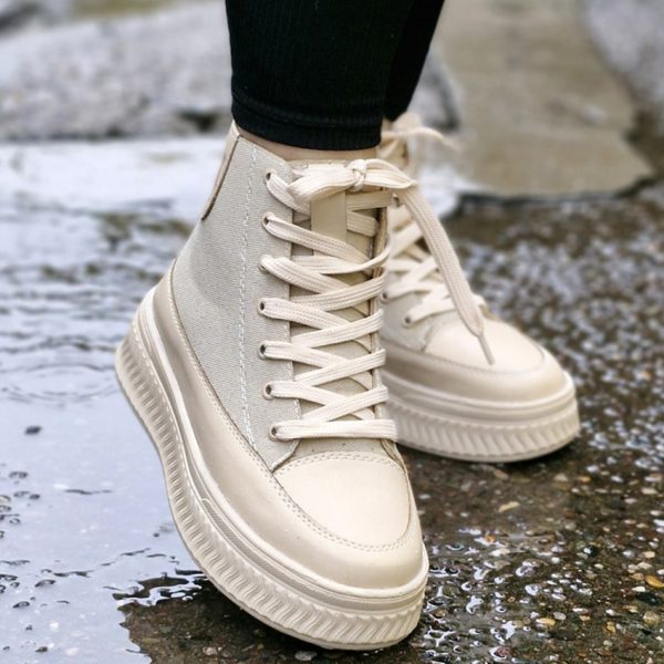 بوت کتان کرم - مانتو پاتریس رشت