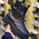 بوت دو طرف کش بیاله مشکی - مانتو پاتریس رشت