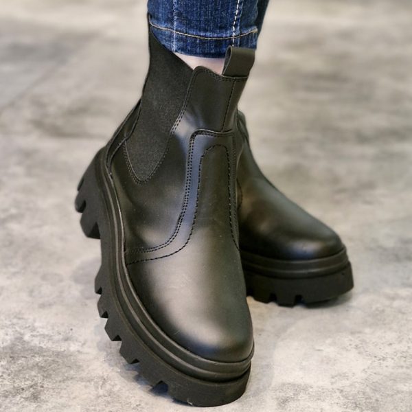 37000145-4-min بوت دو طرف کش بیاله مشکی - مانتو پاتریس رشت