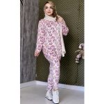 ست بلوز شلوار مخمل طرحدار