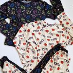 ست بلوز شلوار مخمل طرحدار