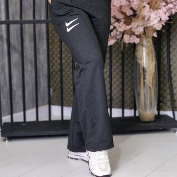 شلوار دو نایک مشکی - مانتو پاتریس رشت