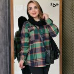 شکت چهارخونه کوتاه - مانتو پاتریس رشت