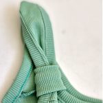 تاپ سرشونه گره ای فانریپ - مانتو پاتریس رشت