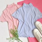 تیشرت یقه اسکی فانریپ - مانتو پاتریس رشت