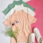 تیشرت یقه اسکی فانریپ - مانتو پاتریس رشت