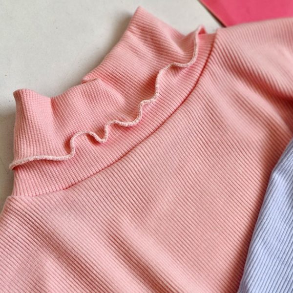 تیشرت یقه اسکی فانریپ - مانتو پاتریس رشت